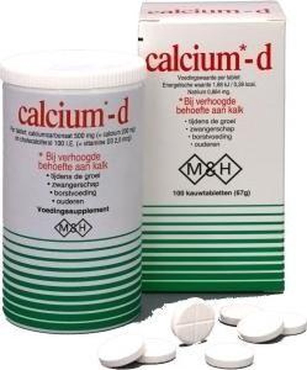 Calcium D Tabletten Kauwtabletten