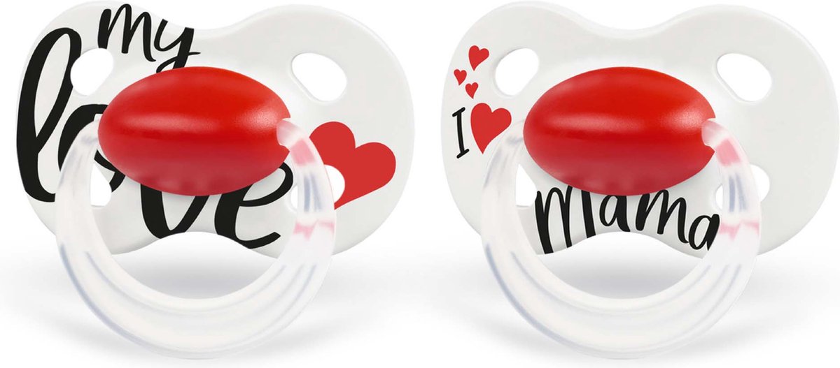Medela Baby Fopspeen Original 6-18m Signature Love/mama - Duo Stuk