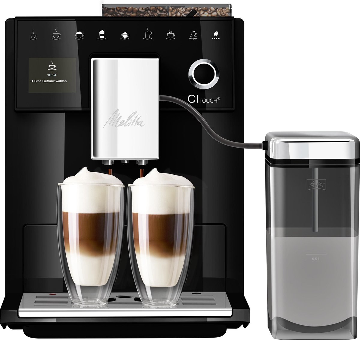 Melitta espresso apparaat CI Touch F630-102 - Zwart