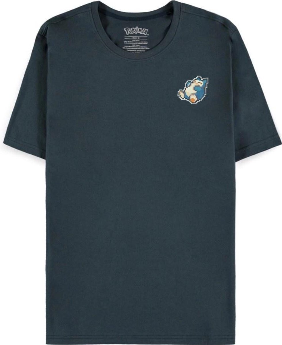 Difuzed Pokemon - Pixel Snorlax T-Shirt