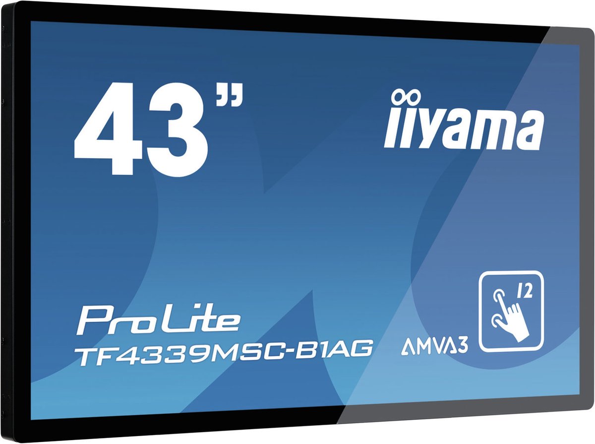 iiyama ProLite TF4339MSC-B1AG - 43'' - Zwart