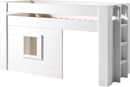 Vipack Noah Halfhoogslaper 90 x 200 cm - Wit