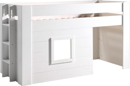 Vipack Noah Halfhoogslaper 90 x 200 cm - Wit