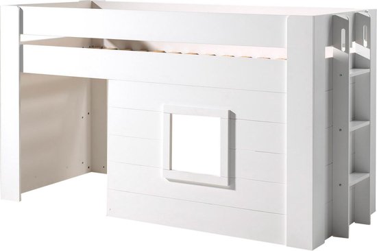 Vipack Noah Halfhoogslaper 90 x 200 cm - Wit