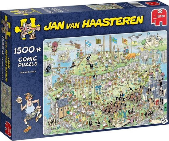 Jumbo Legpuzzel Highland Games 1500 Stukjes