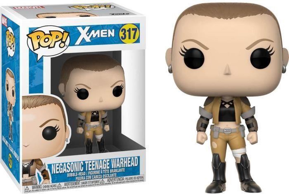 Beeldje Funko Pop! Marvel - Deadpool Parody: Negasonic