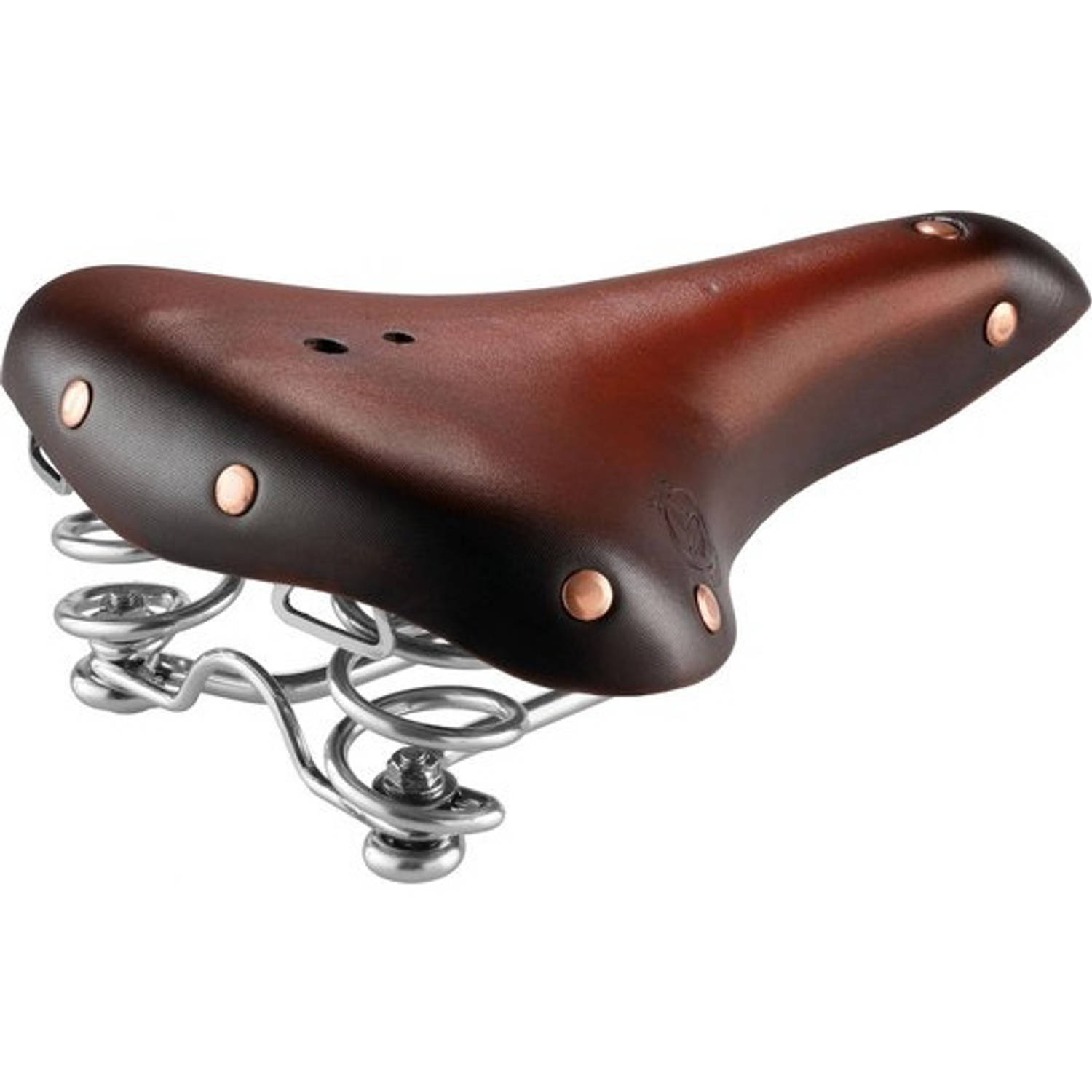 Selle Monte Grappa Zadel 1960 Unisex 255 X 200 Mm Leer - Bruin