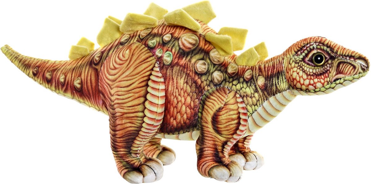 Pluche Speelgoed Knuffel Dinosaurus Stegosaurus 38 Cm - Knuffeldier