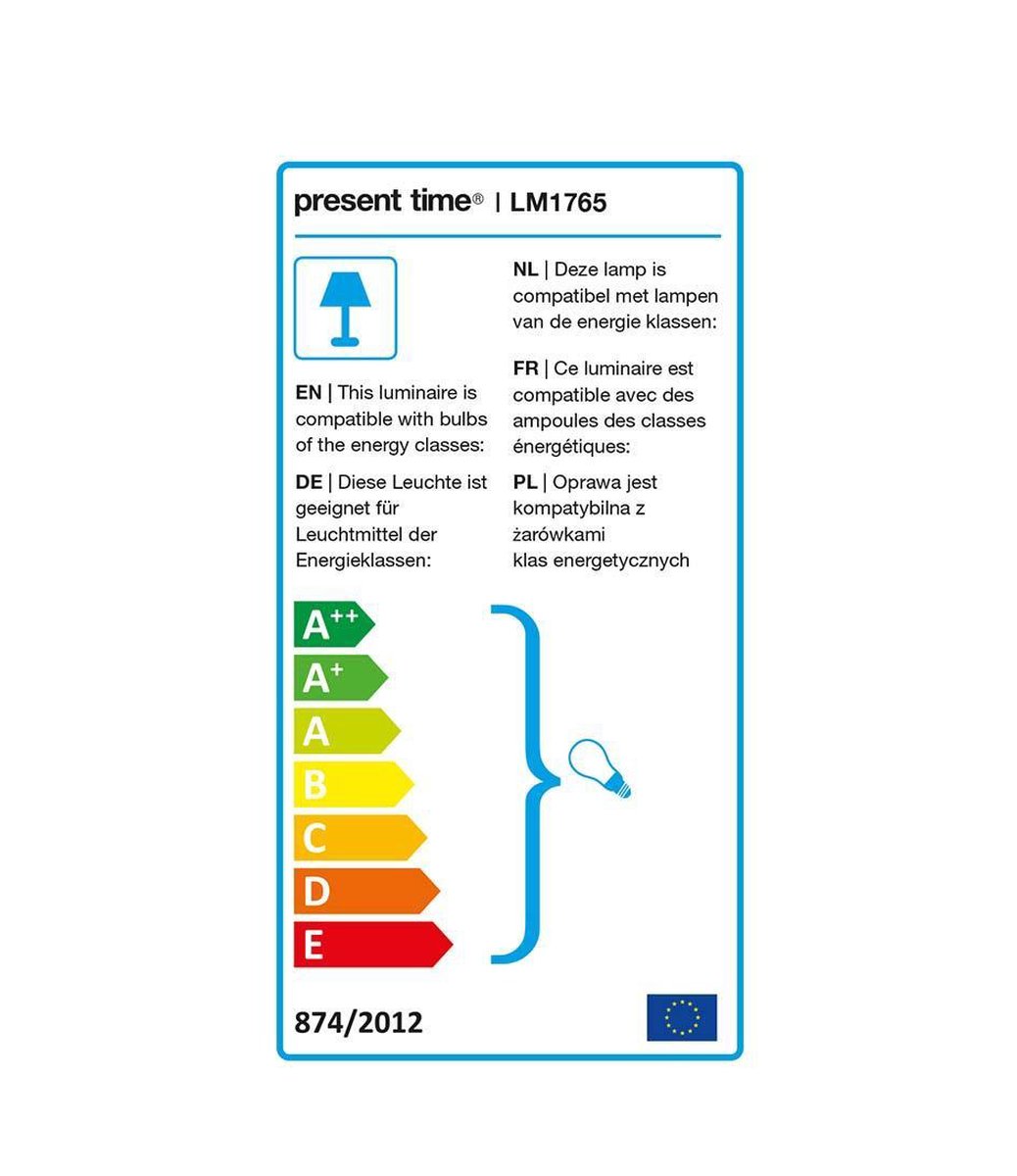 Leitmotiv - Tafellamp Bonnet - Curry - Geel