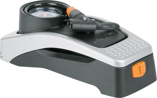 SKS Voetpomp Airstep Met Manometer 7 Bar - Zwart