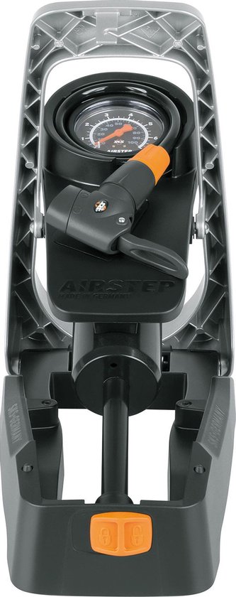 SKS Voetpomp Airstep Met Manometer 7 Bar - Zwart