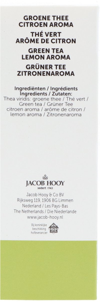 Jacob Hooy e thee citroen - Groen