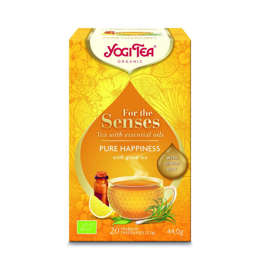 Yogi Tea for the senses pure happiness bio