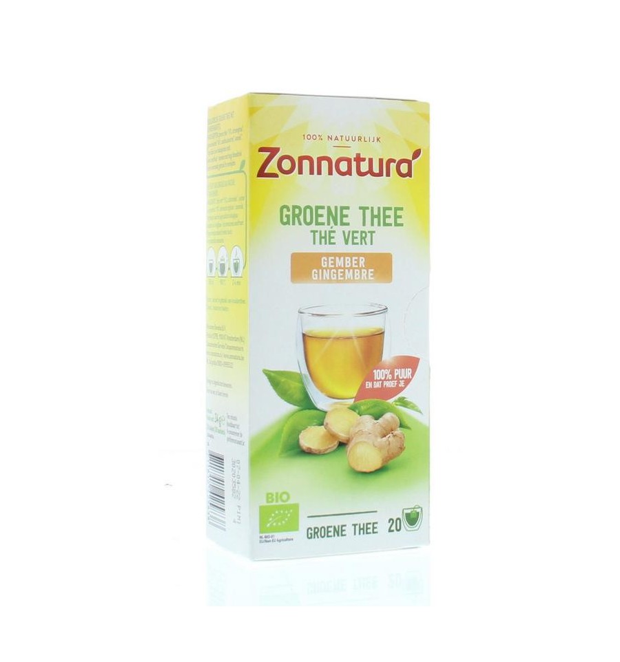 Zonnatura e Thee Gember bio - Groen