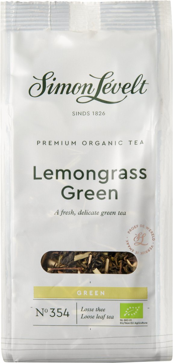 Simon Levelt Lemongrass green tea bio