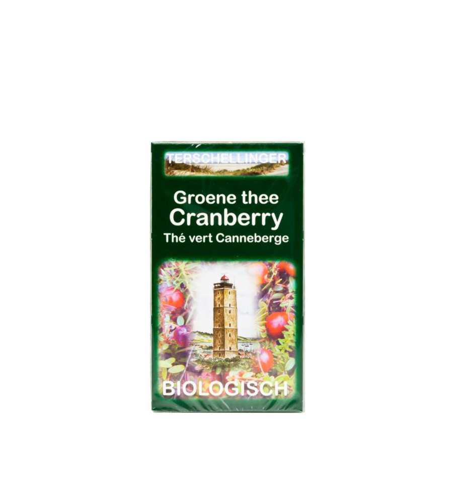 Terschellinger Cranberries e thee cranberry bio - Groen