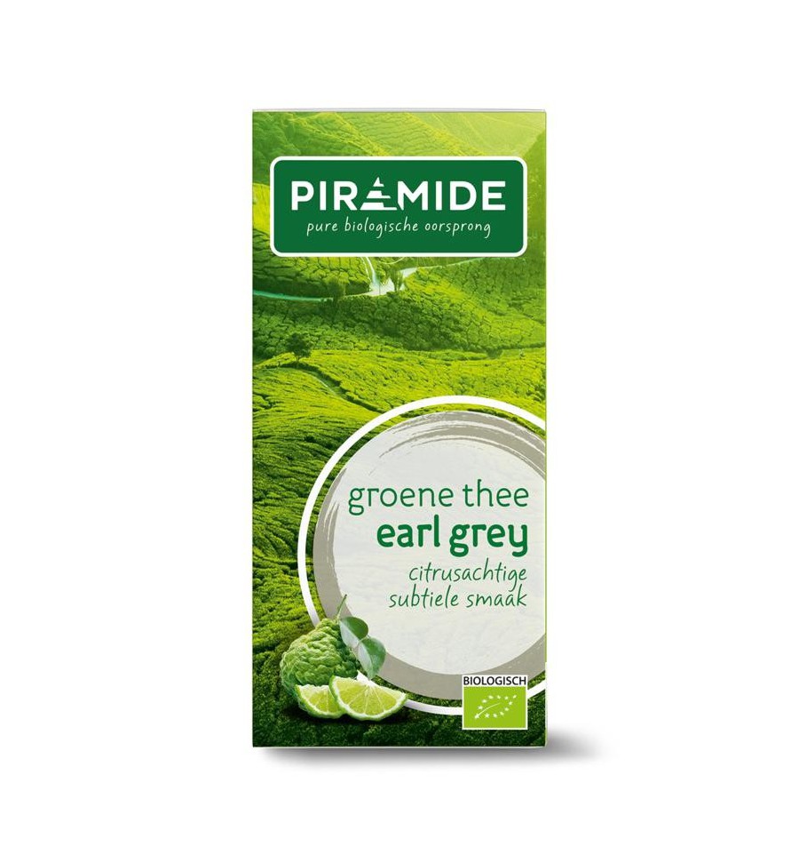 Piramide e thee & earl grey eko bio - Groen