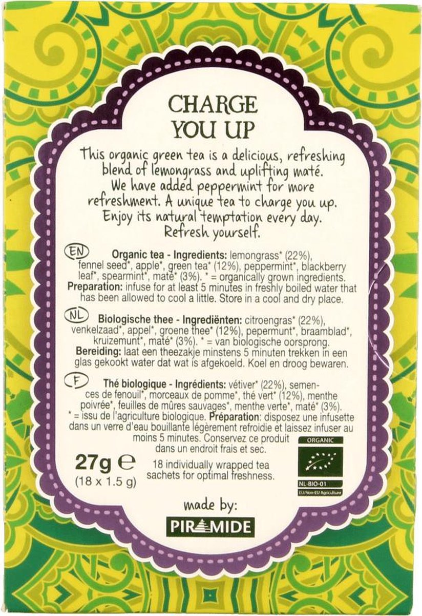 Nat Temptation Charge you up thee eko bio