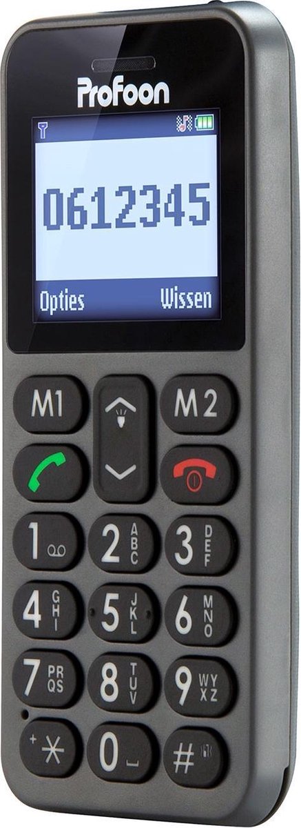 Profoon mobiele telefoon PM-778 - Grijs