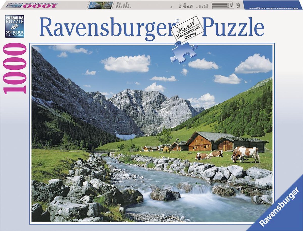 Ravensburger Puzzel Karwendelgebergte - 1000 Stukjes