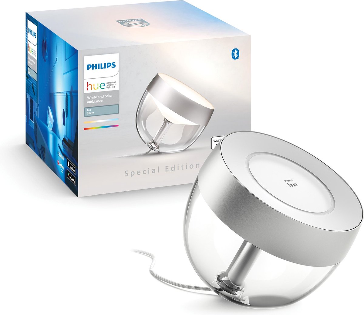 Philips Iris White and Color Special Edition Zilver - Silver