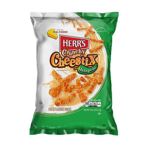 Herr&apos;s - Crunchy Cheestix Jalapeno - 255g