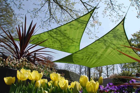 Nesling Driehoek 5,0 X 5,0 X 5,0m, Lime - Groen