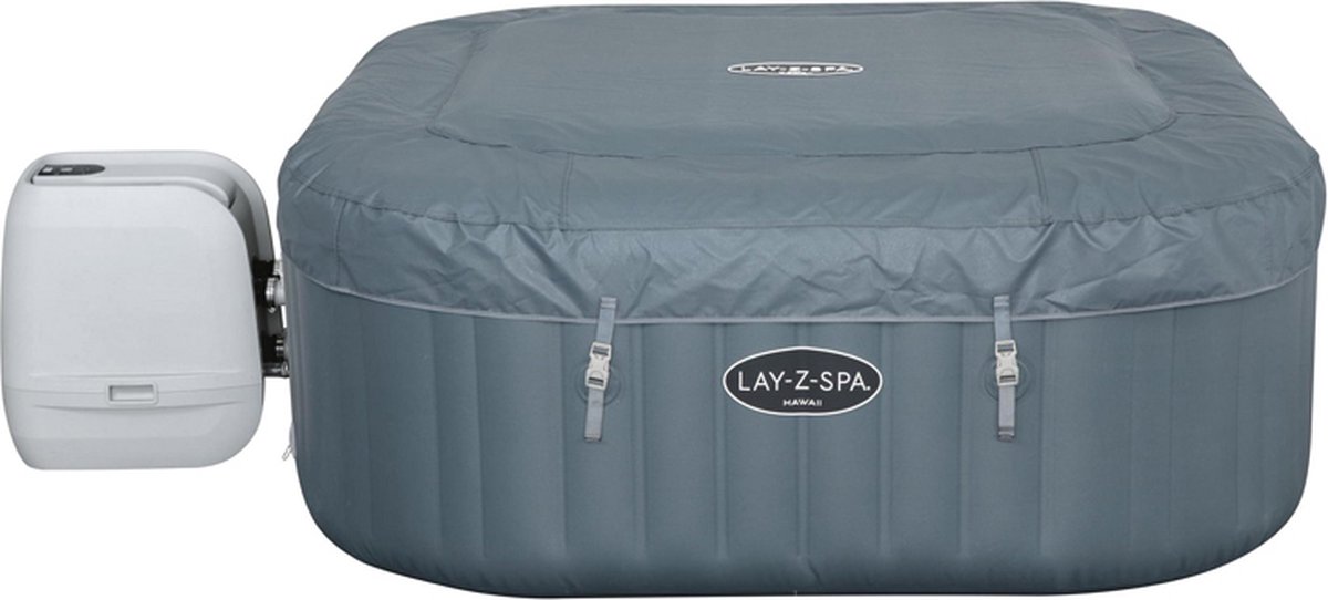 Bestway Lay-Z Spa Hawaii Hydrojet Pro - 180 x 180 x 71 cm - Grijs