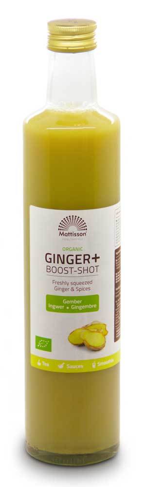 Mattisson Organic ginger + boost shot