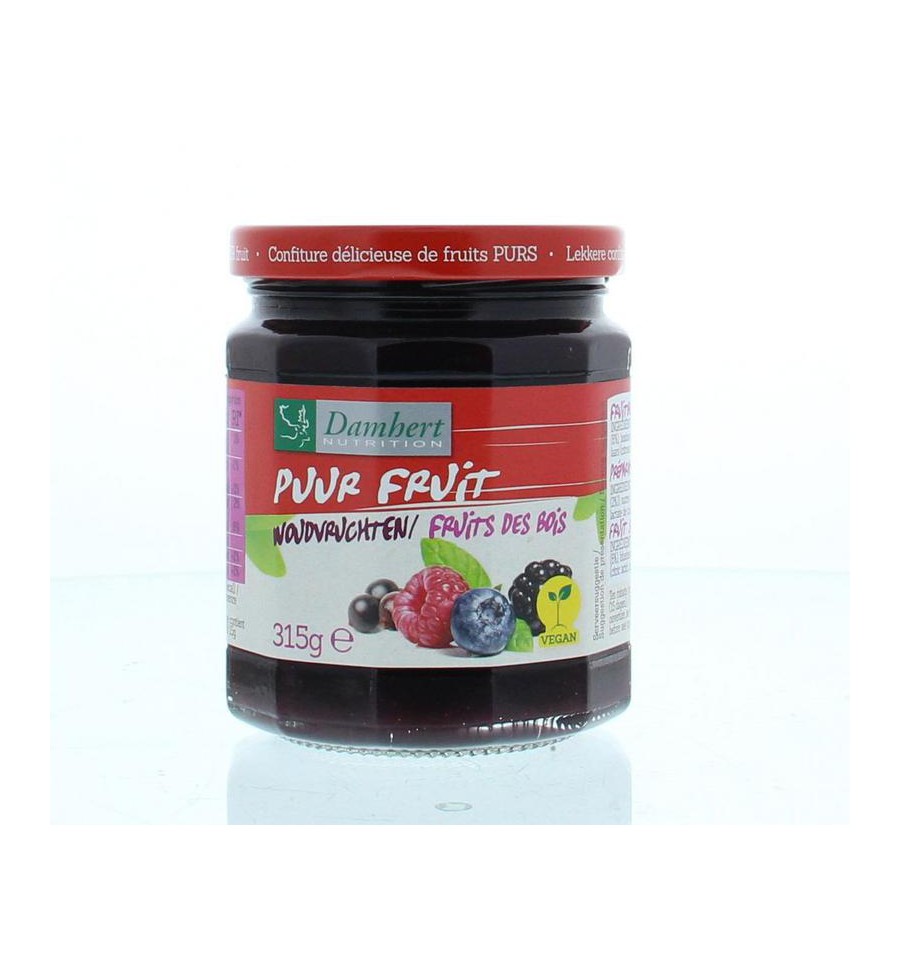 Damhert Puur fruit Woudvrucht confiture