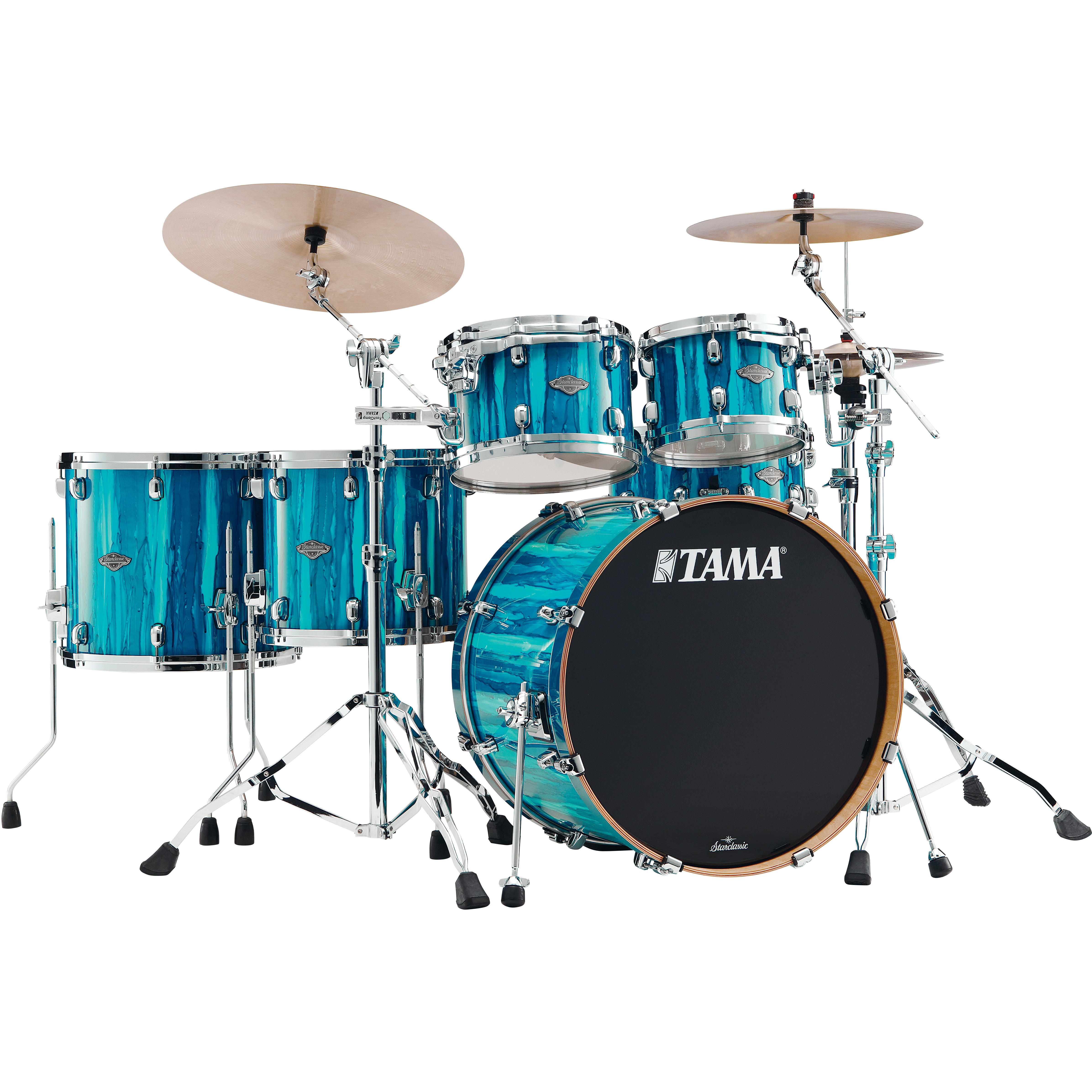 TAMA MBS52RZS-SKA Starclassic Performer 5-delige ketelset Sky Blue Aurora