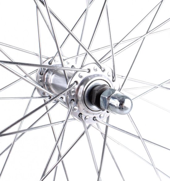 Roland Voorwiel 28 X 1 1/2 Inch Aluminium Met Bies - Zwart