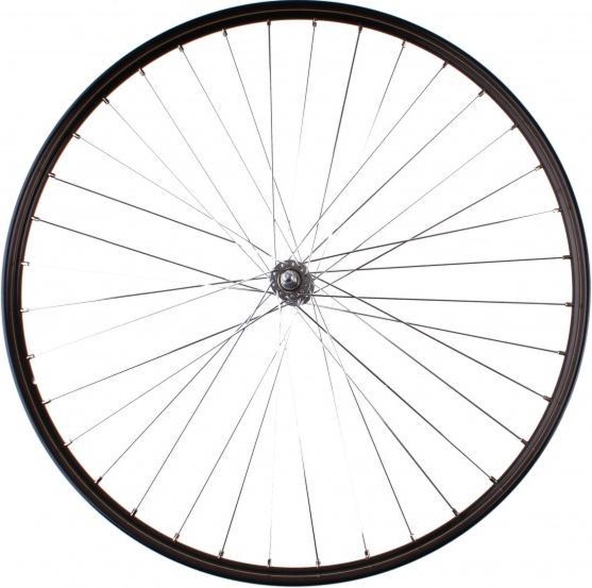 Roland Voorwiel 28 X 1 1/2 Inch Aluminium Met Bies - Zwart
