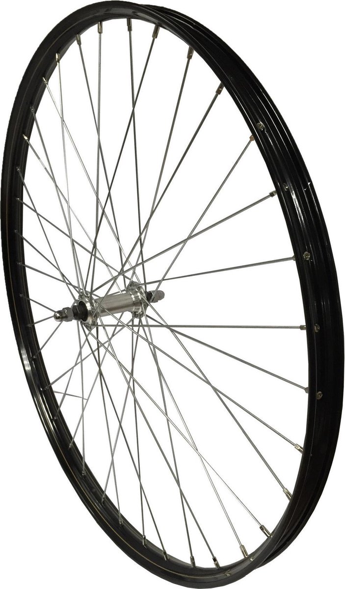 Roland Voorwiel 28 X 1 1/2 Inch Aluminium Met Bies - Zwart