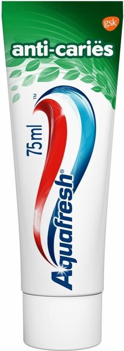 Aquafresh Tandpasta Anti Caries Voordeelverpakking 12x75ml