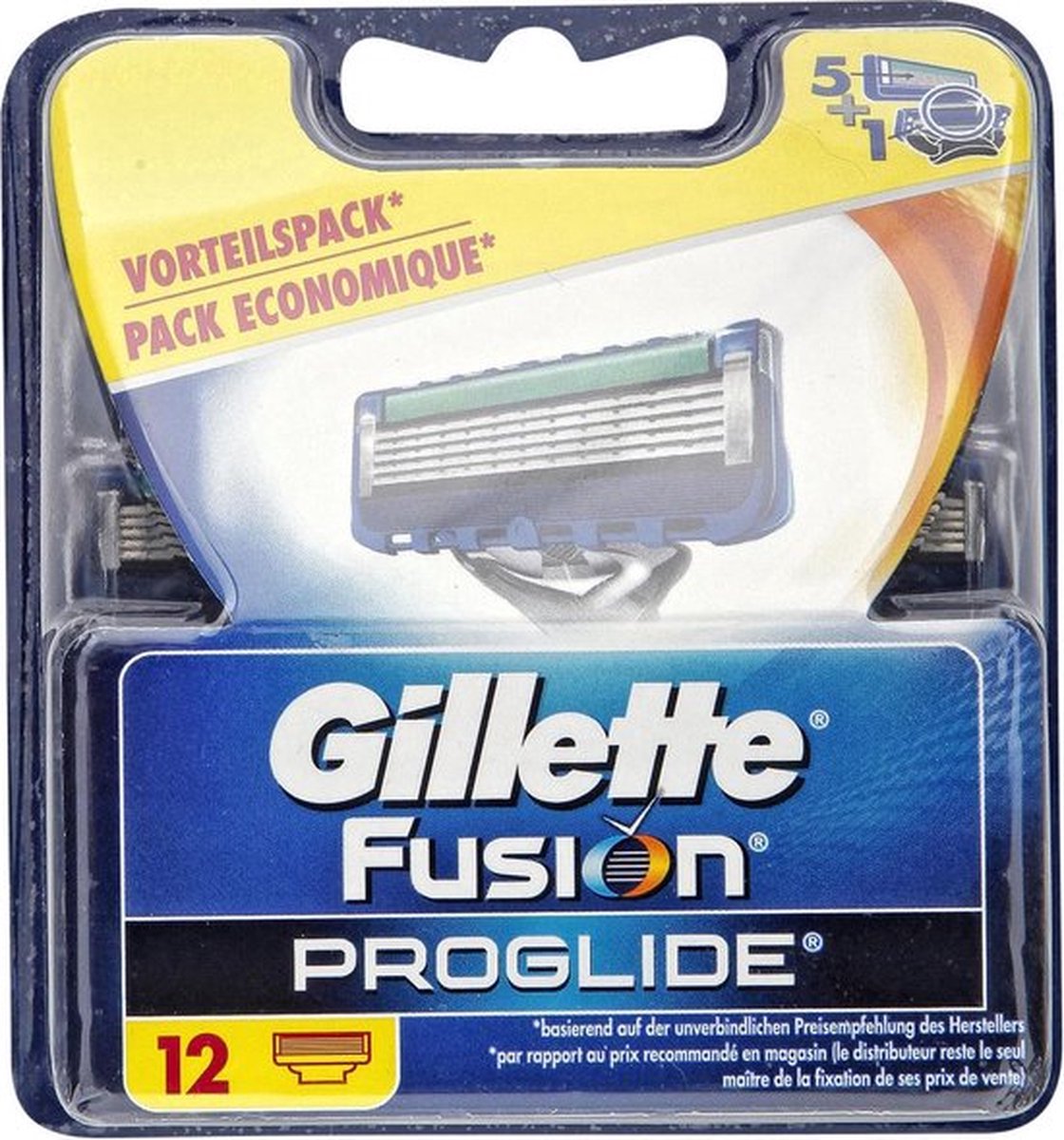 Gillette 12st Fusion Proglide Scheermesjes