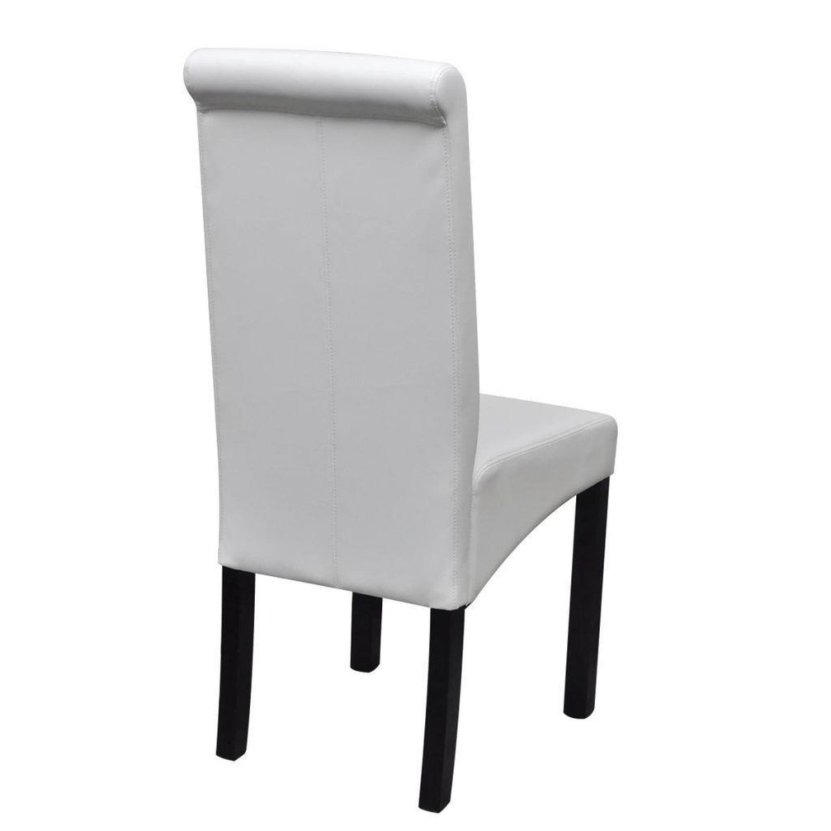 Vidaxl Eetkamerstoelen 6 St Kunstleer - Wit
