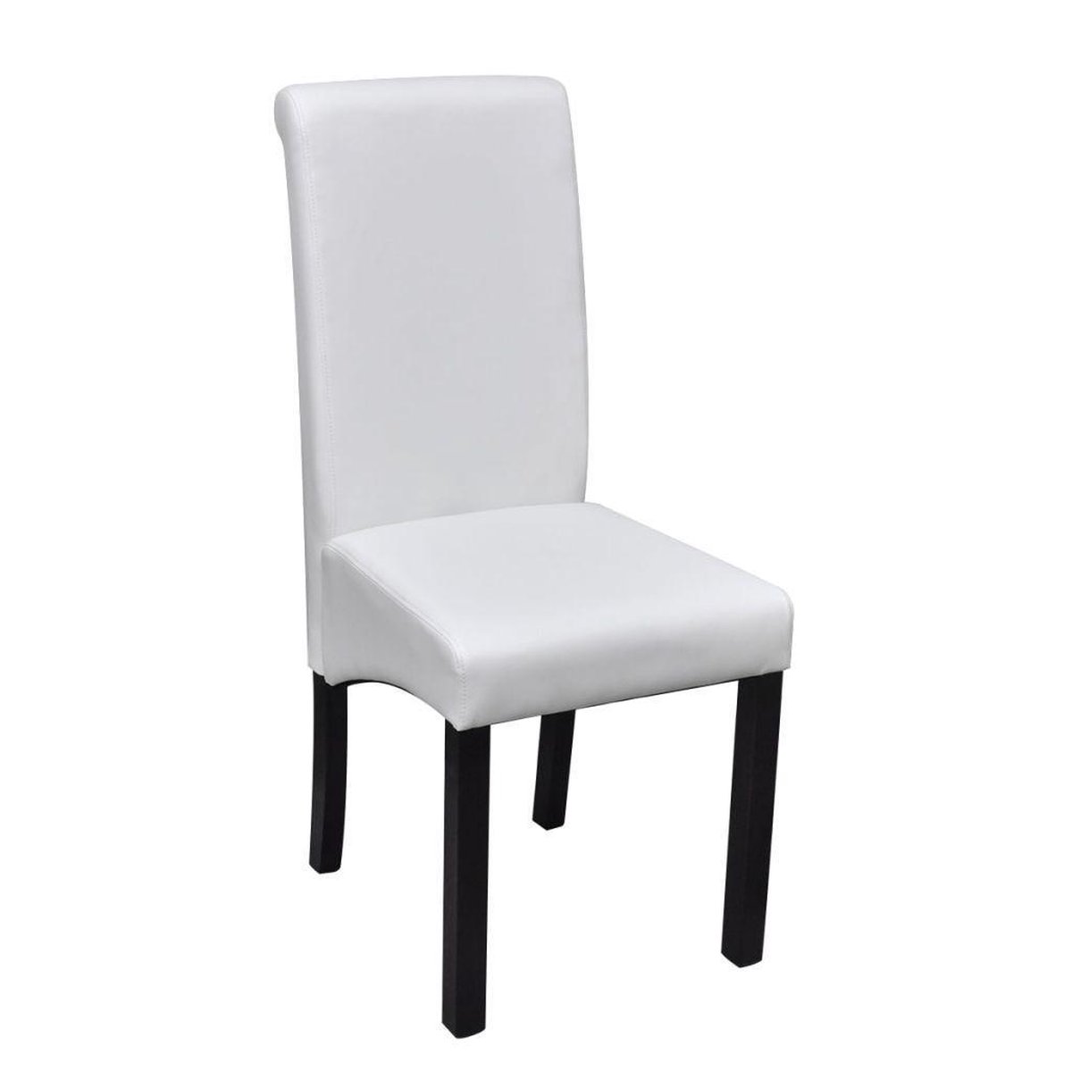 Vidaxl Eetkamerstoelen 6 St Kunstleer - Wit