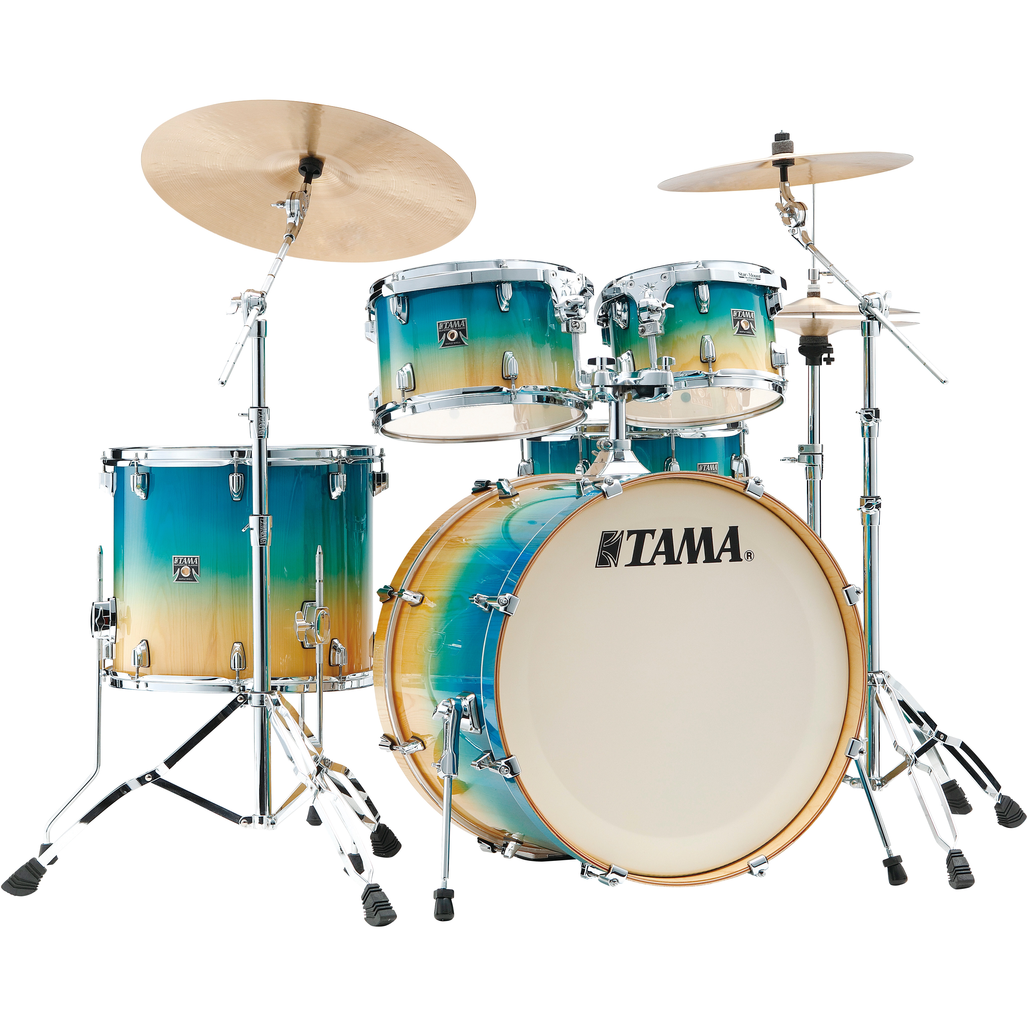 TAMA CL52KRS-PCLP Superstar Classic 5-delige ketelset Caribbean Lacebark Pine