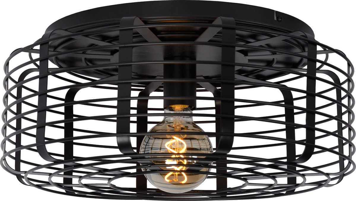 Lucide Melopee Plafonnière - Zwart