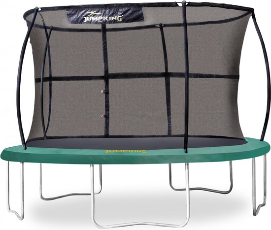 Jumpking Trampoline Met Veiligheidsnet Jumppod Classic 305 Cm - Groen