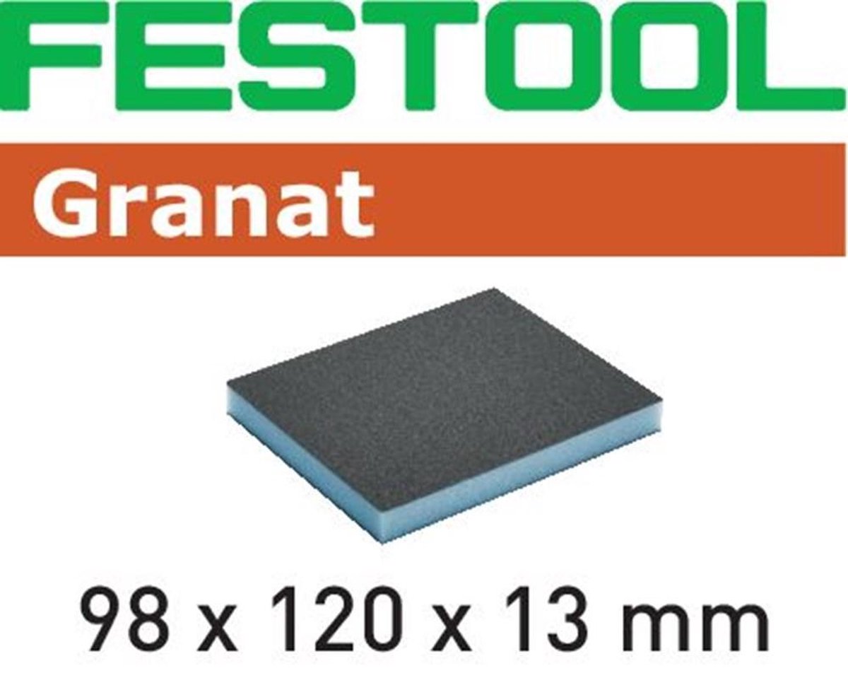 Festool Schuurspons Granat | 98x120x13 | 120 GR/6