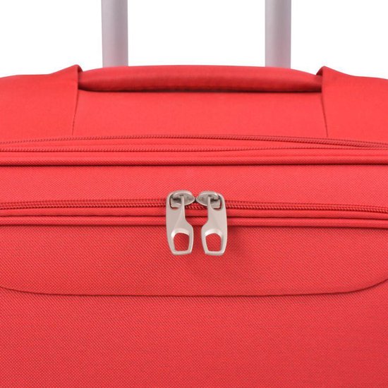Vidaxl Trolleyset 3-delig - Rood
