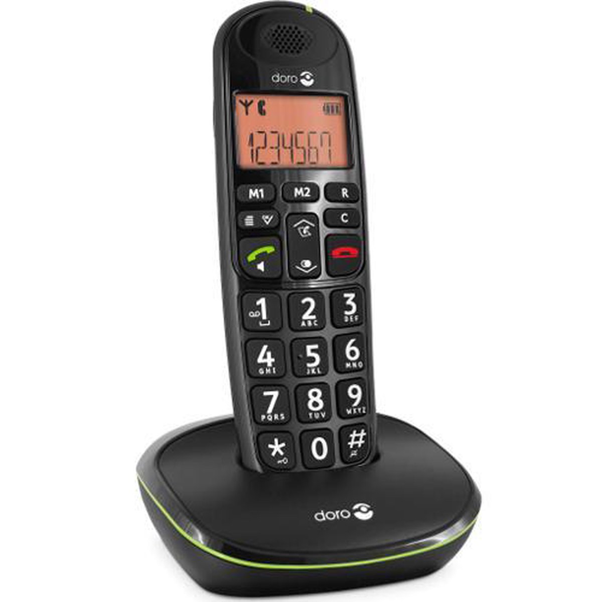 Doro Pe-100 Senioren Dect Telefoon - - Zwart