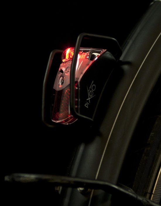 Spanninga Achterlicht Pixeo Xb Switch Batterijen Led - Rood