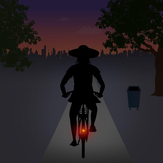 Spanninga Achterlicht Pixeo Xb Switch Batterijen Led - Rood