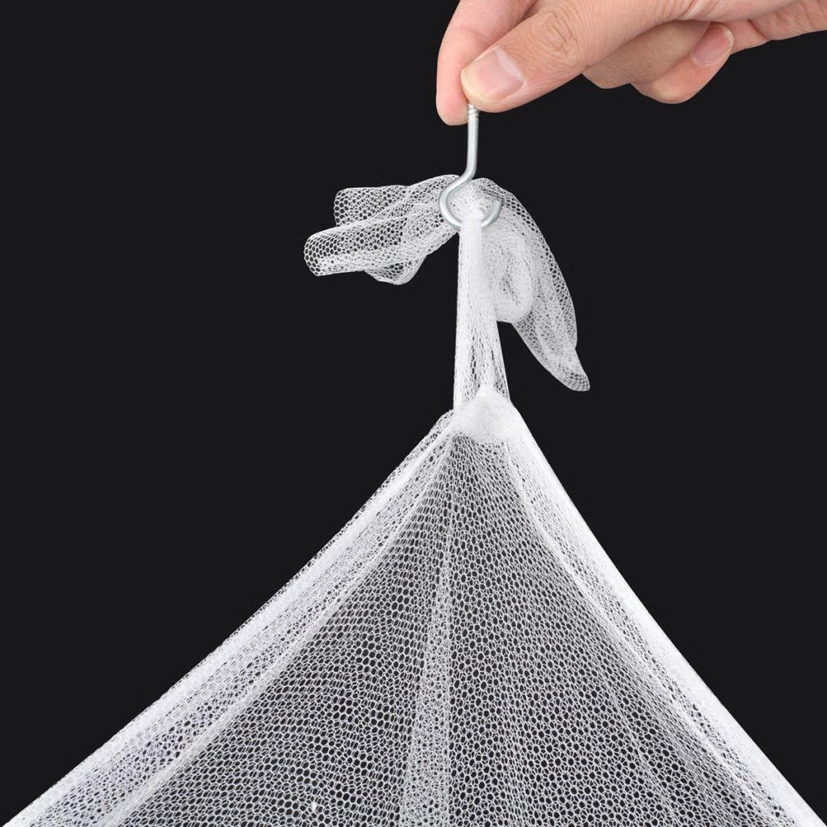 Vidaxl Klamboe Vierkant Met 3 Openingen 2 St - Wit