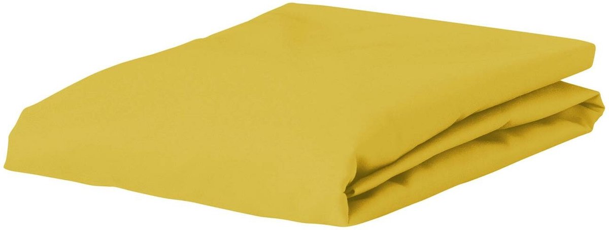 Essenza The Perfect Organic Jersey Fitted sheet Mustard - Geel