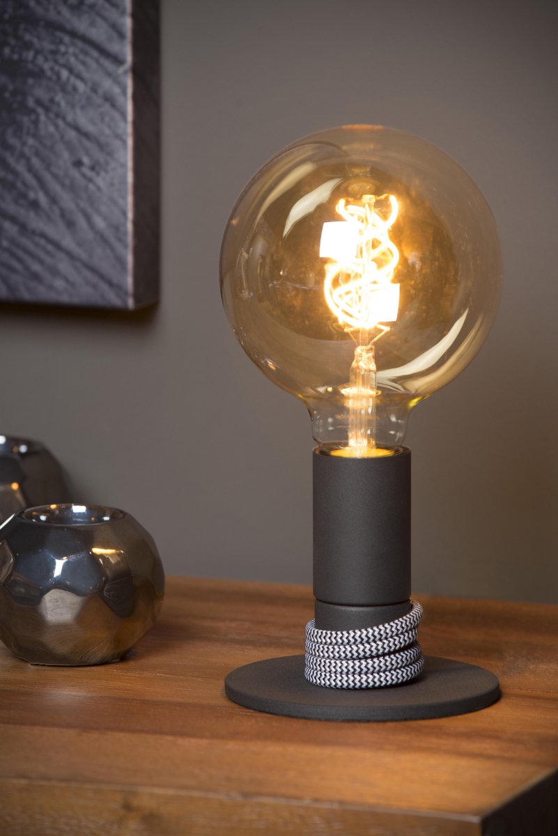 Lucide Marit Tafellamp E27 40w - Zwart