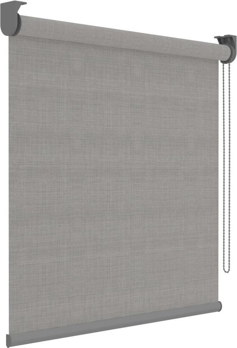 Decosol Rolgordijn Deluxe Doorschijnend 150x190 Cm - Grijs